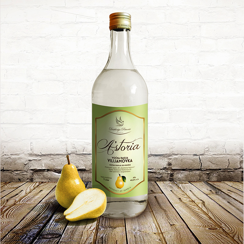 Rakija Vilijamovka 1,0 L