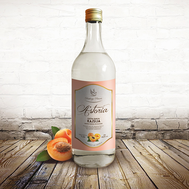 Rakija od kajsije 1,0 L