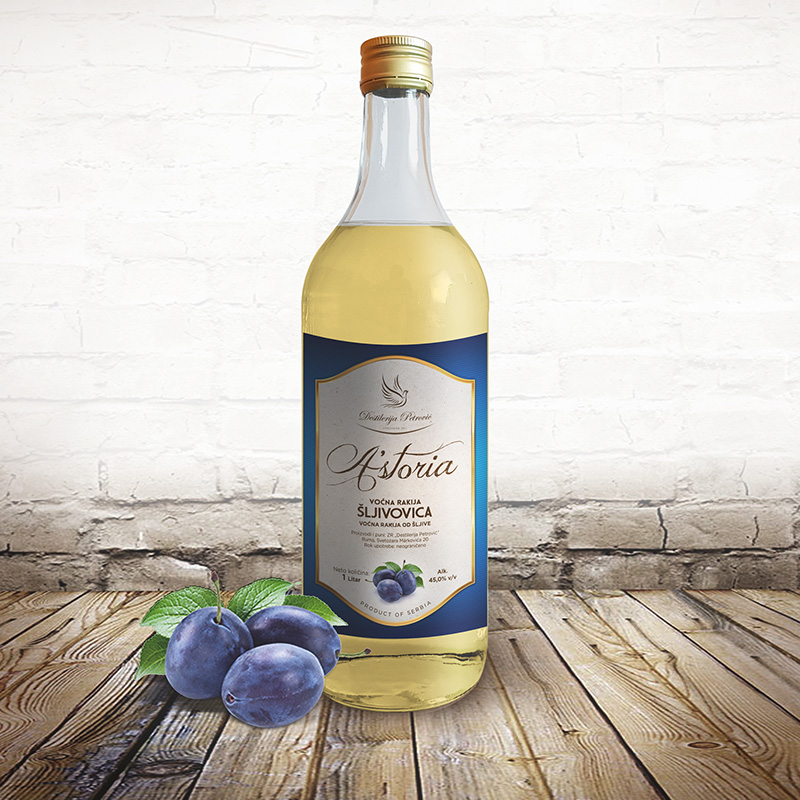 Rakija od šljive 1,0 L