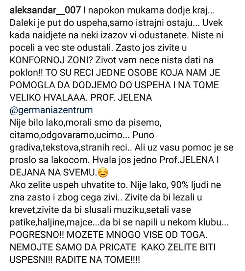Instagram utisak