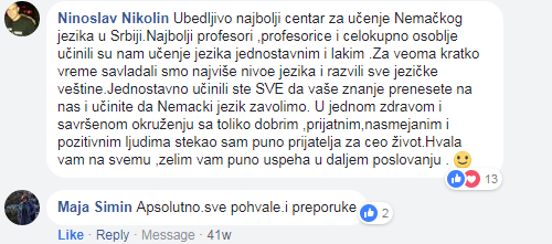 Komentar polaznika