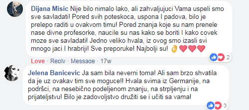 Komentar polaznika