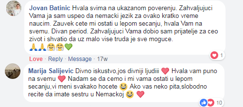 Komentar polaznika