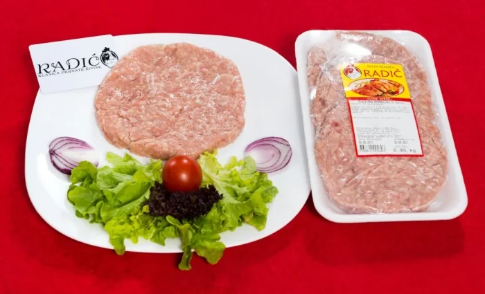 Pileće meso za roštilj — pljeskavica